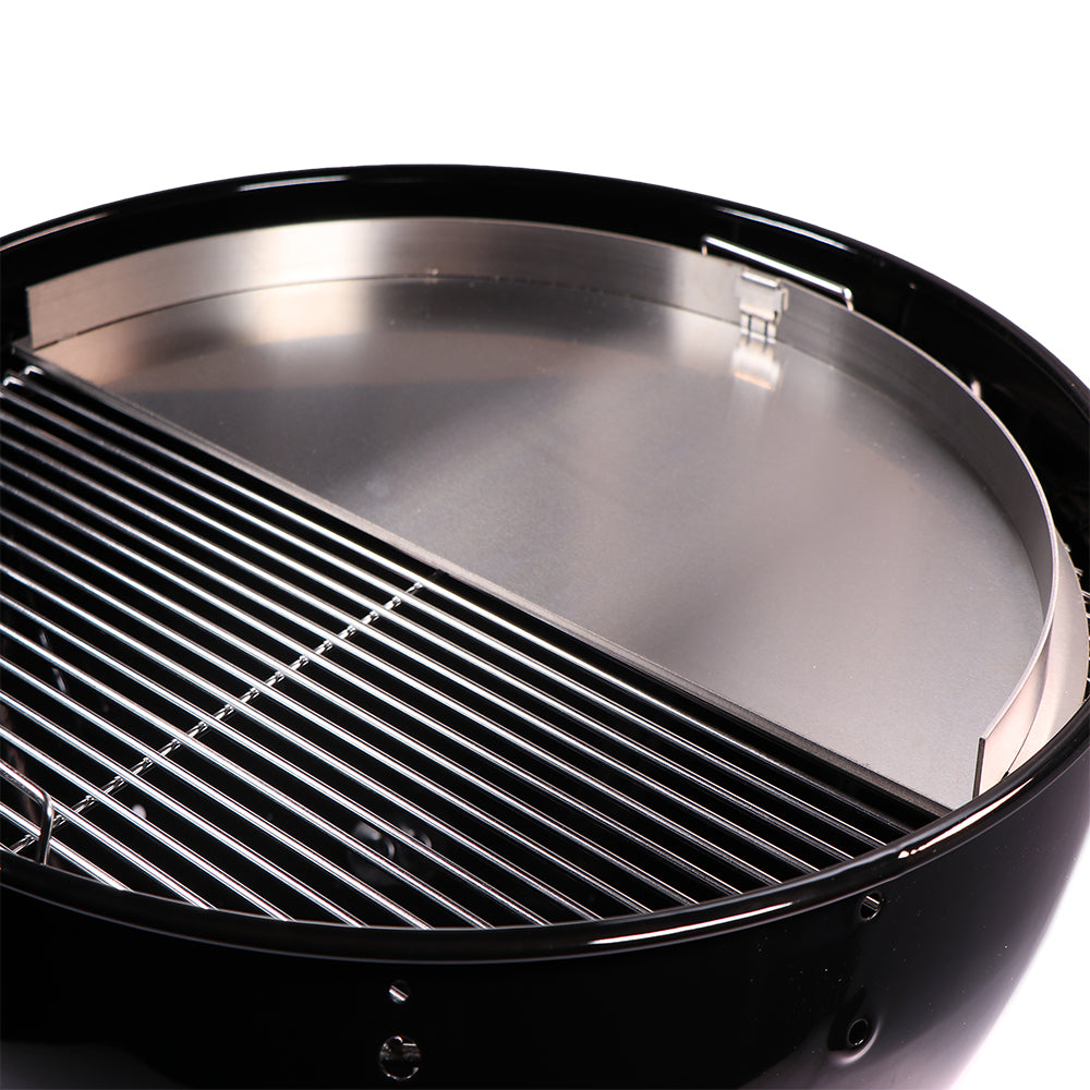 Half Moon Stainless Steel Ballistic Griddle - 22.5"