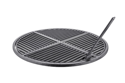 22.5" Cast Iron Grate - Pre-seasoned, Modular