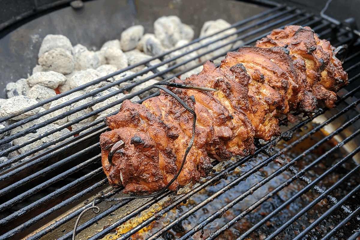 The Drip 'N Griddle Pan is a Kettle Grill Accessory that does Double Duty from SnS Grills