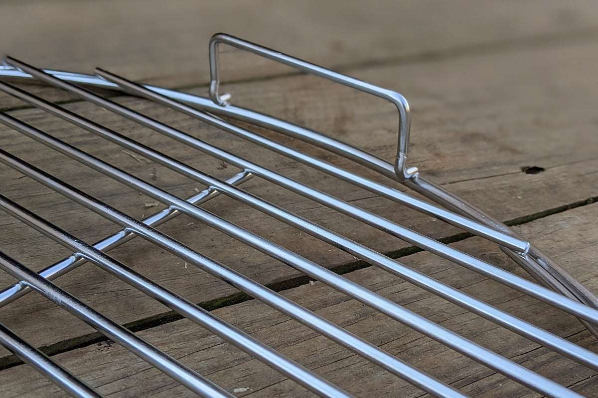 Two-zone cooking enthusiasts and Cold Grate Technique lovers rejoice! Made from high quality 304 stainless steel, this grate will simplify and elevate any cook.  Say goodbye to rust!  We love table top charcoal grills, but the worst thing is opening it up, getting ready to cook, only to see there is rust on the grate.  