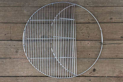 Designed to match the width of the Slow 'N Sear® XL, the single opening streamlines grate functionality while making it easier to access fuel in the basket. Two-zone cooking enthusiasts and Cold Grate Technique lovers rejoice! Made from high quality 304 stainless steel, this grate will simplify and elevate any cook.  | SnS Grills